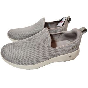 Skechers Go Walk Max 5 Taupe Men’s 9 Air‑Cooled GoGa Mat NIB